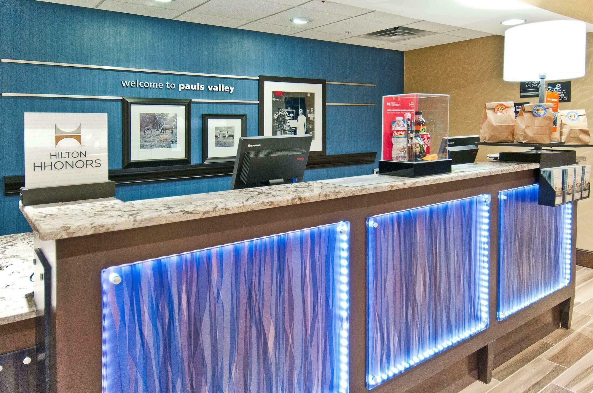 Hampton Inn And Suites Pauls Valley Bagian luar foto